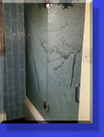Wavey Tiles Match The Waterfall Scene