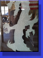We delivered the Glass beore the Contractor Installed these Panels into the Casino Doors.