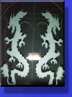 We delivered the Glass beore the Contractor Installed these Panels into the Casino Doors.