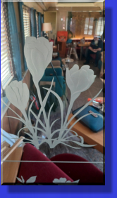 The Carved Floral Panel is 1/2" Laminated.  Only have a 1/4" Sheet to Carve into. 