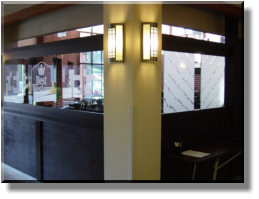 Shows Right Side Etched Panels