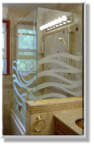 Simple Etched Wave Design. Bethlehem, PA